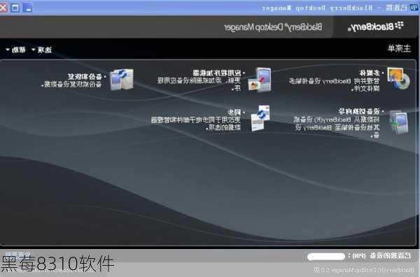 黑莓8310软件-第2张图片-模头数码科技网