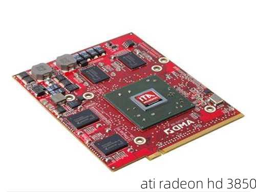 ati radeon hd 3850