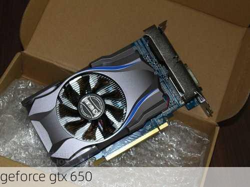 geforce gtx 650