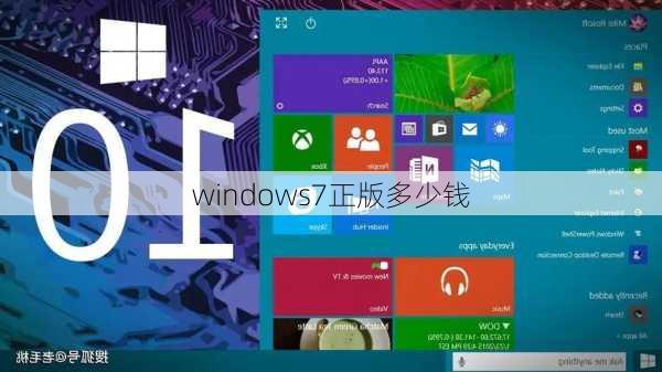 windows7正版多少钱-第3张图片-模头数码科技网