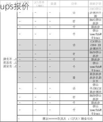 ups报价-第3张图片-模头数码科技网