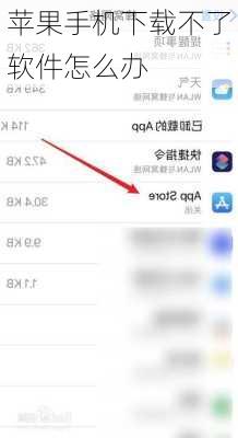 苹果手机下载不了软件怎么办-第3张图片-模头数码科技网