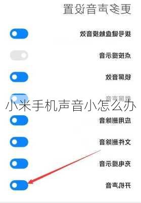 小米手机声音小怎么办-第1张图片-模头数码科技网