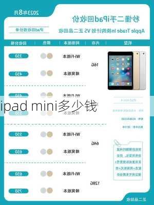 ipad mini多少钱-第3张图片-模头数码科技网