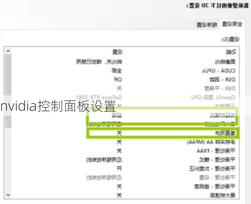 nvidia控制面板设置-第2张图片-模头数码科技网