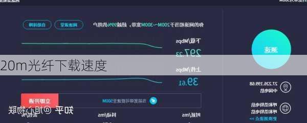 20m光纤下载速度-第2张图片-模头数码科技网