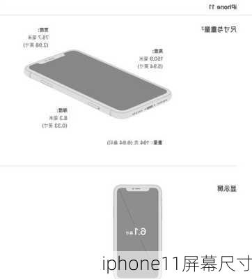 iphone11屏幕尺寸