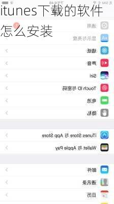 itunes下载的软件怎么安装-第1张图片-模头数码科技网