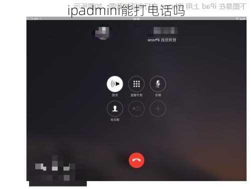 ipadmini能打电话吗-第1张图片-模头数码科技网