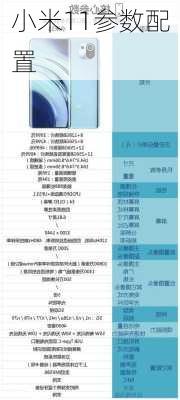 小米11参数配置-第2张图片-模头数码科技网