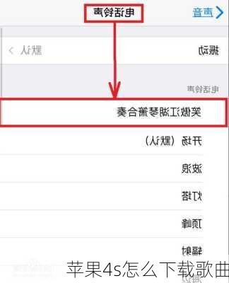 苹果4s怎么下载歌曲-第1张图片-模头数码科技网