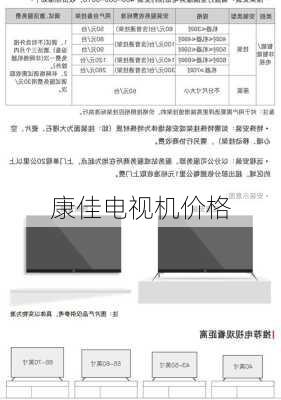 康佳电视机价格-第2张图片-模头数码科技网