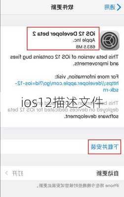 ios12描述文件-第2张图片-模头数码科技网