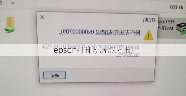 epson打印机无法打印-第1张图片-模头数码科技网