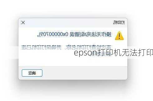 epson打印机无法打印-第2张图片-模头数码科技网