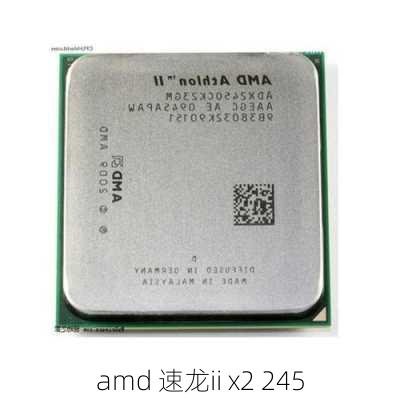 amd 速龙ii x2 245-第3张图片-模头数码科技网