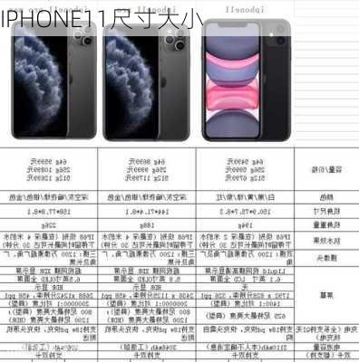 IPHONE11尺寸大小-第3张图片-模头数码科技网