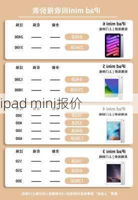 ipad mini报价-第1张图片-模头数码科技网