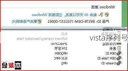 vista序列号-第1张图片-模头数码科技网
