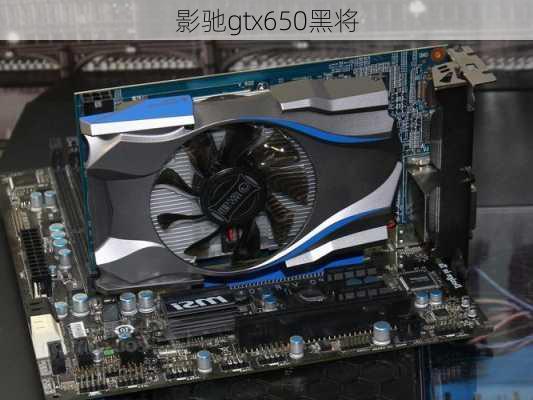 影驰gtx650黑将-第2张图片-模头数码科技网