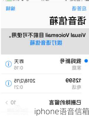 iphone语音信箱-第2张图片-模头数码科技网