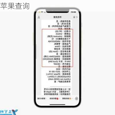 苹果查询-第3张图片-模头数码科技网