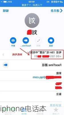 iphone电话本-第1张图片-模头数码科技网