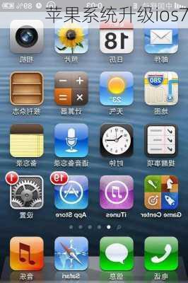 苹果系统升级ios7-第1张图片-模头数码科技网