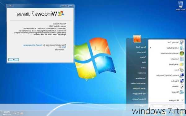 windows 7 rtm