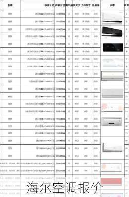 海尔空调报价-第1张图片-模头数码科技网