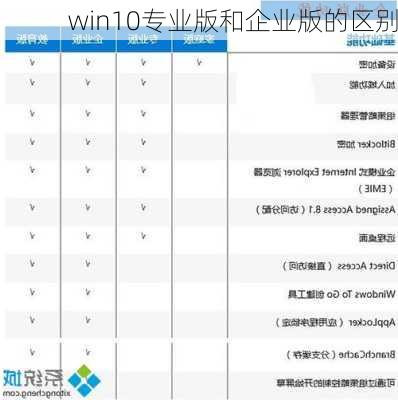 win10专业版和企业版的区别-第2张图片-模头数码科技网