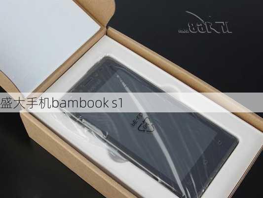 盛大手机bambook s1-第3张图片-模头数码科技网