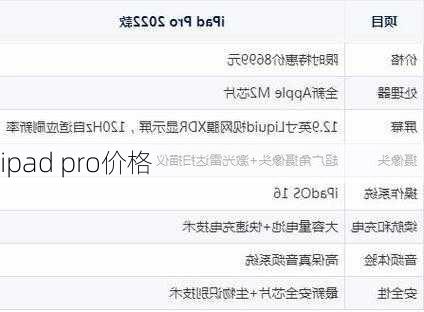 ipad pro价格-第2张图片-模头数码科技网