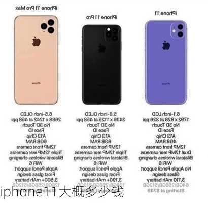 iphone11大概多少钱-第2张图片-模头数码科技网