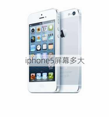 iphone5屏幕多大-第1张图片-模头数码科技网