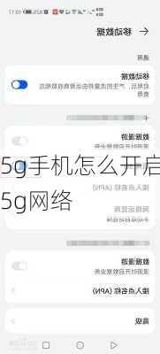 5g手机怎么开启5g网络-第1张图片-模头数码科技网