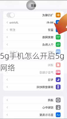 5g手机怎么开启5g网络-第3张图片-模头数码科技网