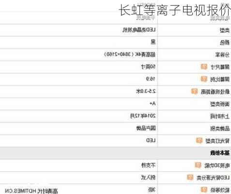 长虹等离子电视报价-第3张图片-模头数码科技网