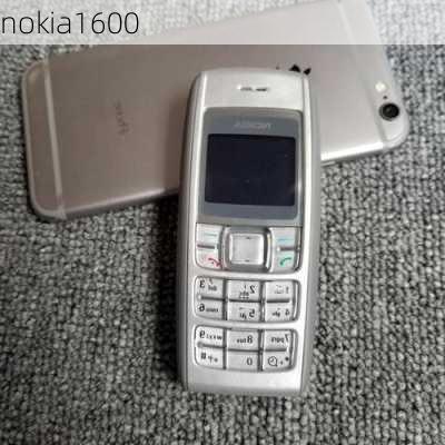 nokia1600-第1张图片-模头数码科技网