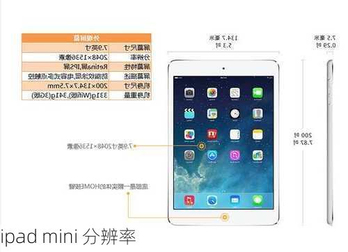 ipad mini 分辨率-第1张图片-模头数码科技网