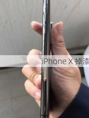 iPhone X 掉漆-第2张图片-模头数码科技网