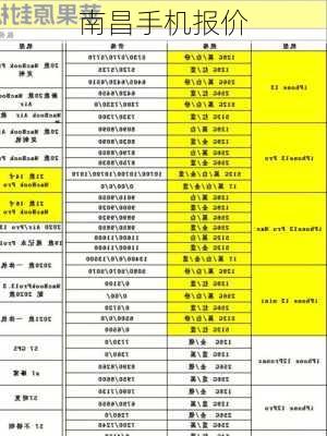 南昌手机报价-第3张图片-模头数码科技网