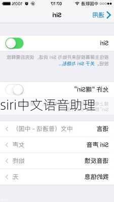 siri中文语音助理-第1张图片-模头数码科技网