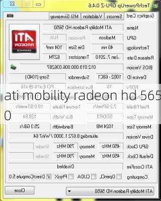 ati mobility radeon hd 5650-第3张图片-模头数码科技网