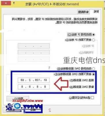 重庆电信dns-第1张图片-模头数码科技网