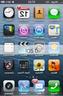 ios 6-第1张图片-模头数码科技网