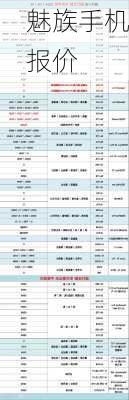 魅族手机报价-第1张图片-模头数码科技网