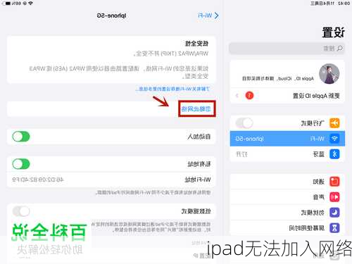 ipad无法加入网络-第3张图片-模头数码科技网