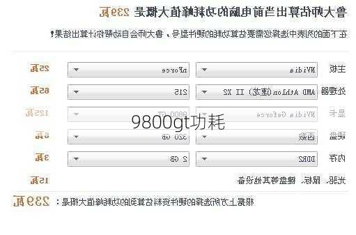 9800gt功耗-第2张图片-模头数码科技网