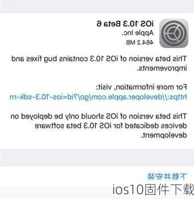 ios10固件下载-第3张图片-模头数码科技网